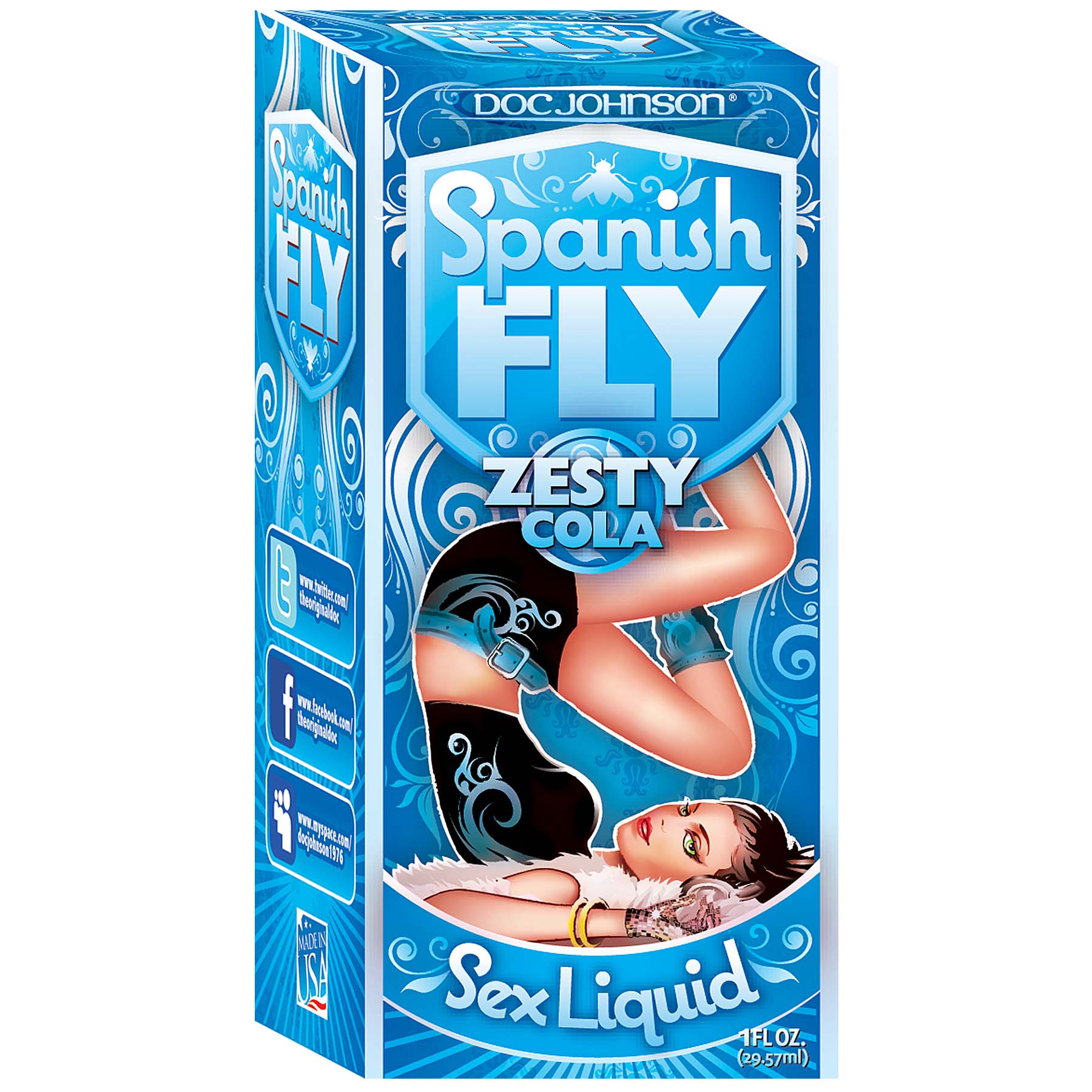 Spanish Fly Sex Drops 1 Fl Oz Zesty Cola Temporary Satisfaction